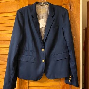 Banana Republic Navy Lined Long Sleeve Blazer Jacket - Size 12